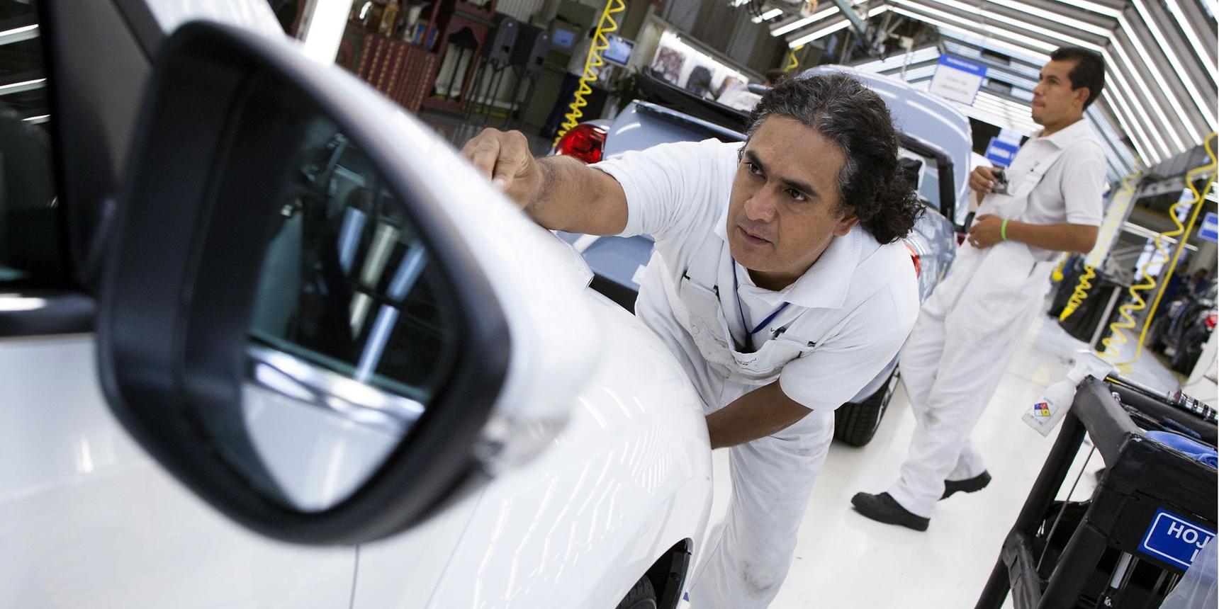 QC in automotive with quality inspection of automotive components at the manufacturing plant