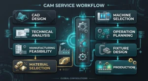 Manufacturing Process Engineering services for CNC machining and production planning