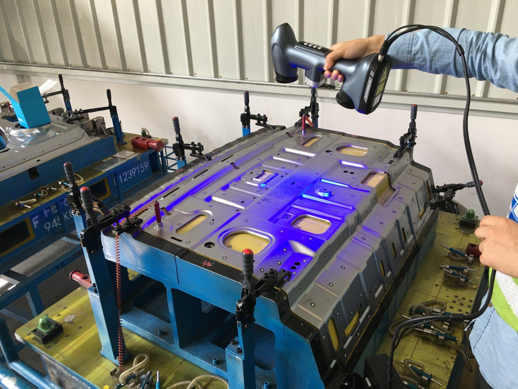 3D scanning and reverse engineering workflow for injection mold restoration and wear analysis