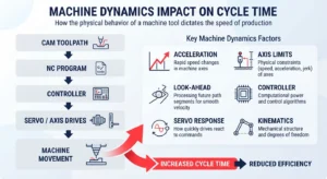 CNC machine dynamics and toolpath simulation